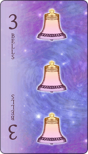 Three of Bells card