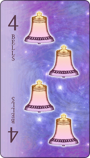Four of Bells card
