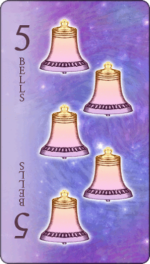 Five of Bells card