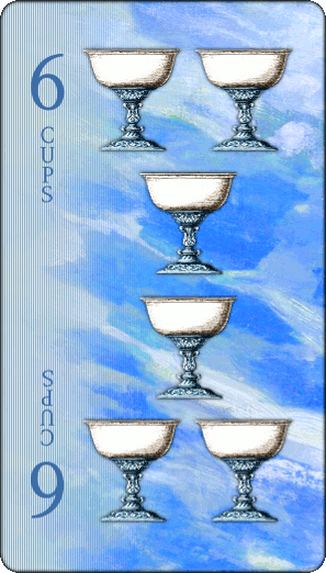 Six of Cups card