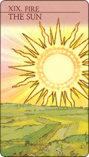 The Sun card